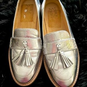 SILVER NATURALIZER LOAFER NWT